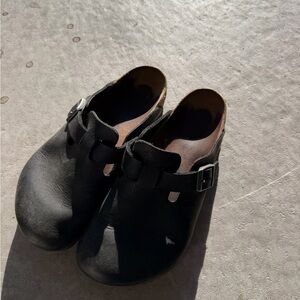 Birkenstock Black Clogs Size 39